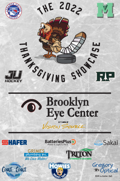 2022 Thanksgiving Showcase!  Friday's games at Arrington Ice Arena
5:00 PM - Jackson United vs. Muskegon Reeths-Puffer
7:30 PM - Lenawee United vs. Manistique
Tickets: gofan.co/app/events/735…
<a href="/maples_adrian/">Adrian Maples Athletics</a> <a href="/TecAthletics/">Tecumseh Athletics</a> <a href="/ClintonAthletic/">Redwolves Athletics 🐺</a> <a href="/OnstedAth/">Onsted Athletics</a> <a href="/MadisonTrojan/">Madison Trojan Athletics</a> <a href="/LCSCougars/">Lenawee Christian School</a>