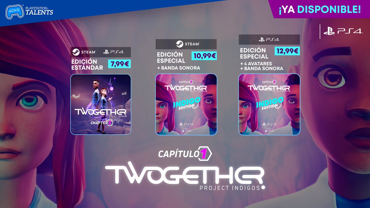 cdChicasGamers's tweet image. .@TwogetherGame: Project Indigos, el videojuego de plataformas y puzles en tercera persona desarrollado por el estudio @FlamingLlamaG  con el apoyo de @PSTalents, llega a PC

Por aquí os dejamos nuestro análisis para que os animéis a probarlo: chicasgamers.com/2021/11/analis…