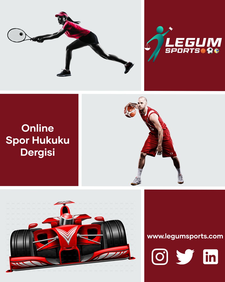 Legum Sports Online Spor Hukuku Dergisi legumsports.com adresinde yayında! Türkiye'nin ilk online spor ve hukuk dergisinde neler olduğunu yakından takip etmek için sosyal medya hesaplarımızı takip etmeyi unutma!
#legumsports #sporhukuku #sportslaw #sports