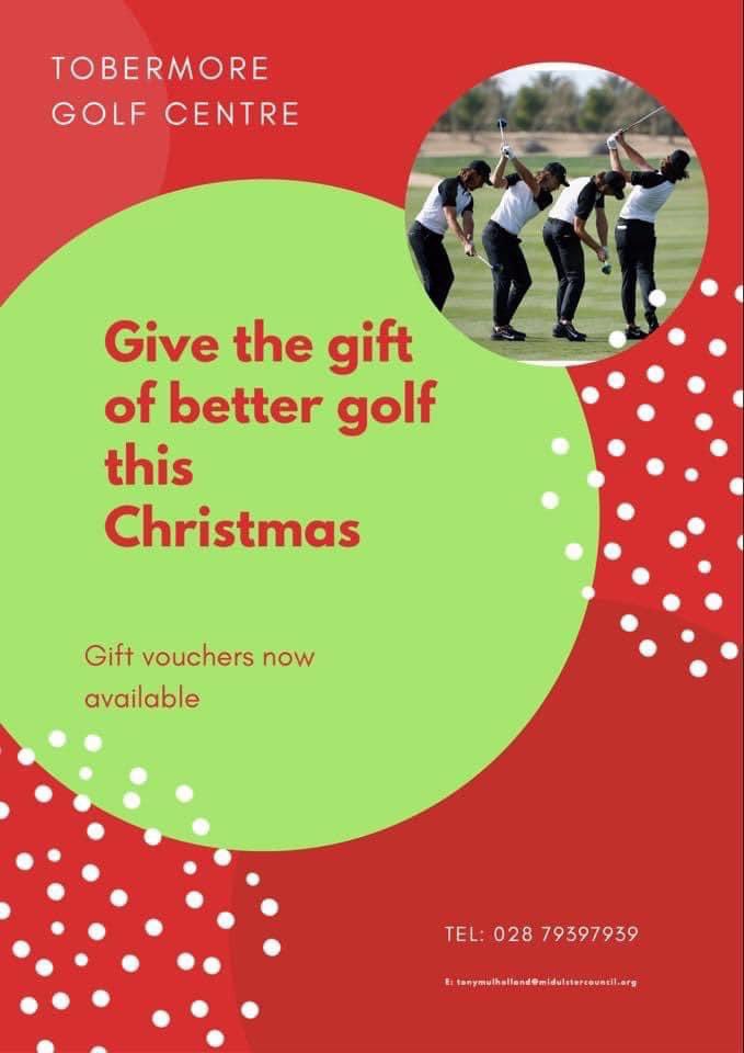 TobermoreGC's tweet photo. Gift vouchers available to purchase at reception or call 02879397939 https://t.co/BD3r2XAkyB