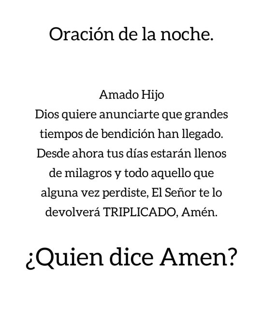 DiosTeBendiga__'s tweet photo. Oración para la noche https://t.co/sptYh4AHFd
