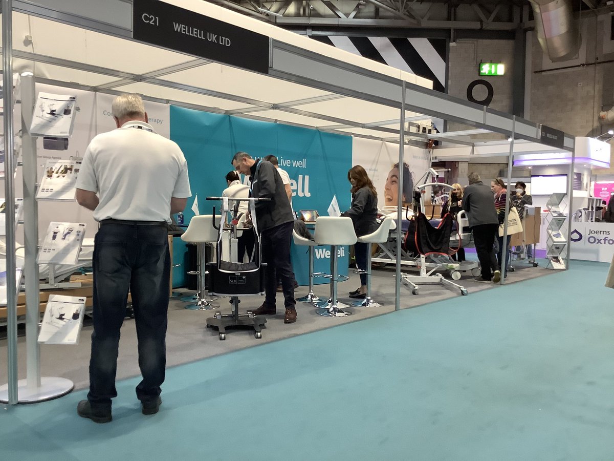 WellellUK's tweet photo. Day one at the #otshow

Pop along to stand C21 for a cuppa and live demostrations

#OccupationalTherapy #pressurecare #hoists #livewell #bewell #BeWellLiveWell https://t.co/wTYN82QVnD