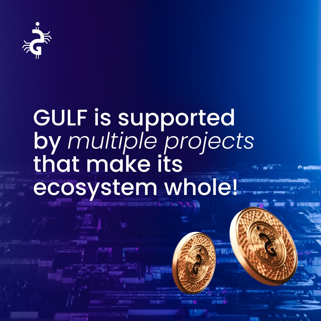 GulfCoin_'s tweet photo. $GULF is a one-of-a-kind project! Do you know why?

$GULF is supported by multiple projects that make its ecosystem whole! 💪

We’ve built our own exchange platform, GULFCASH, $GULF gaming platform, and an #NFT marketplace. 🏪

Check Us Out: https://t.co/km2I4miDL5 https://t.co/LryBhTGpDi
