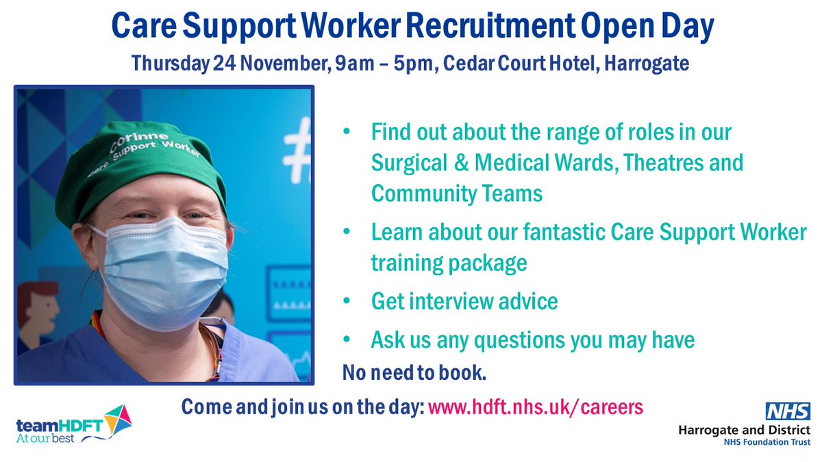Join Harrogate and District NHS Foundation Trust tweet media