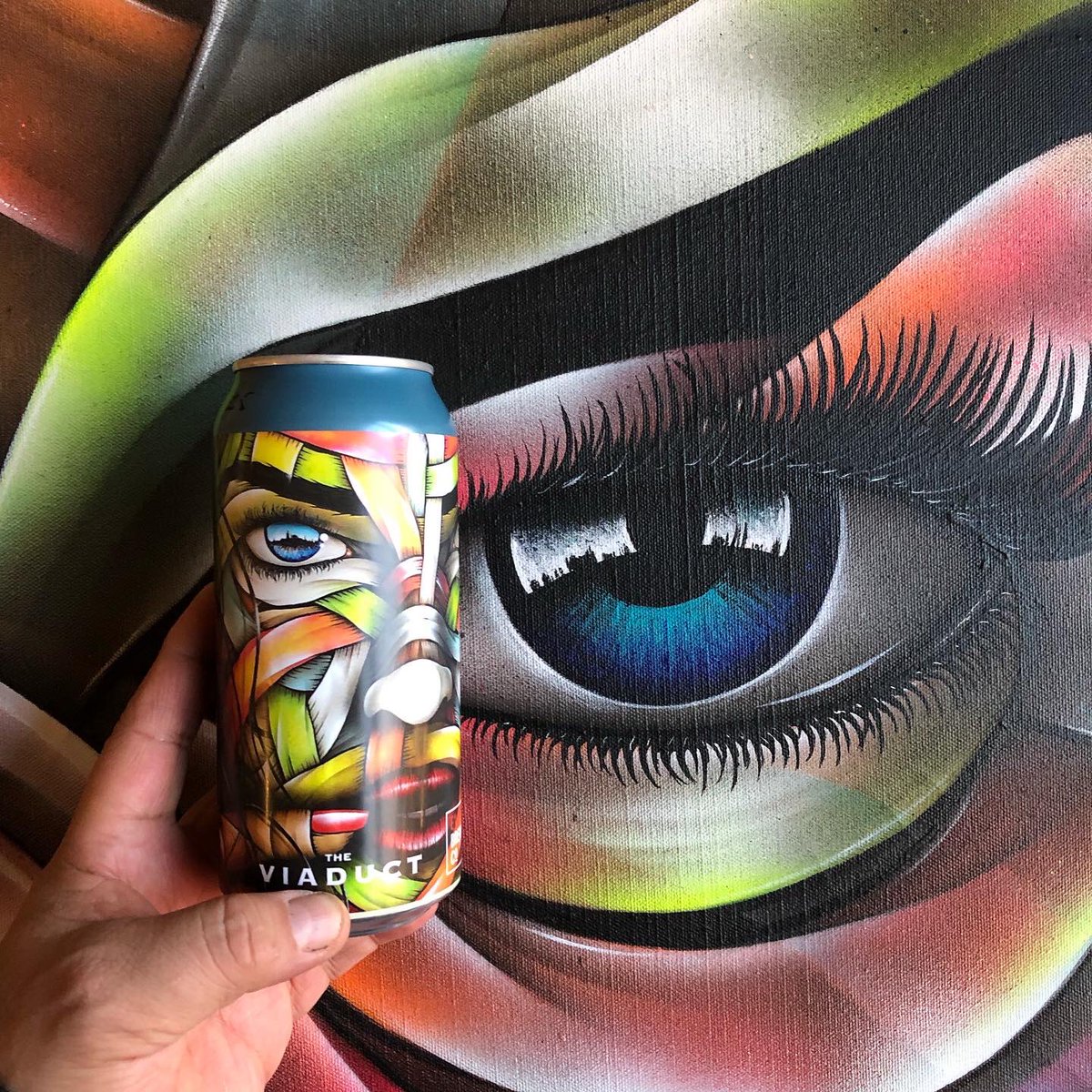 OttoSchade's tweet photo. My latest piece at Rivington street, London, UK. At The Viadubt ( ex Cargo ). https://t.co/m7sh18iB5s