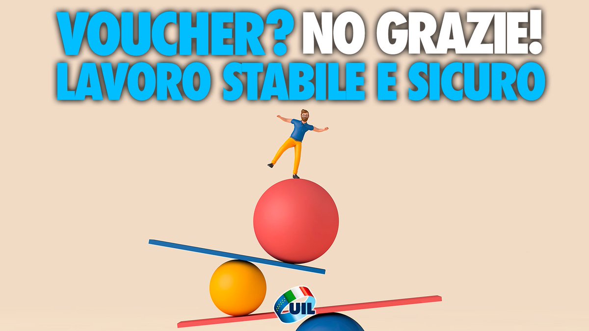 UILofficial's tweet photo. Manovra di bilancio 2023? Le valutazioni di merito a dopo la pubblicazione, ma i voucher non fanno prospettare nulla di buono. È questa l’idea di sviluppo “sano” del Governo? Non bisogna tornare al passato.
(Ivana Veronese, Segretaria Confederale UIL)
👉 https://t.co/wjrONpoMp8 https://t.co/8r61FwcMZK