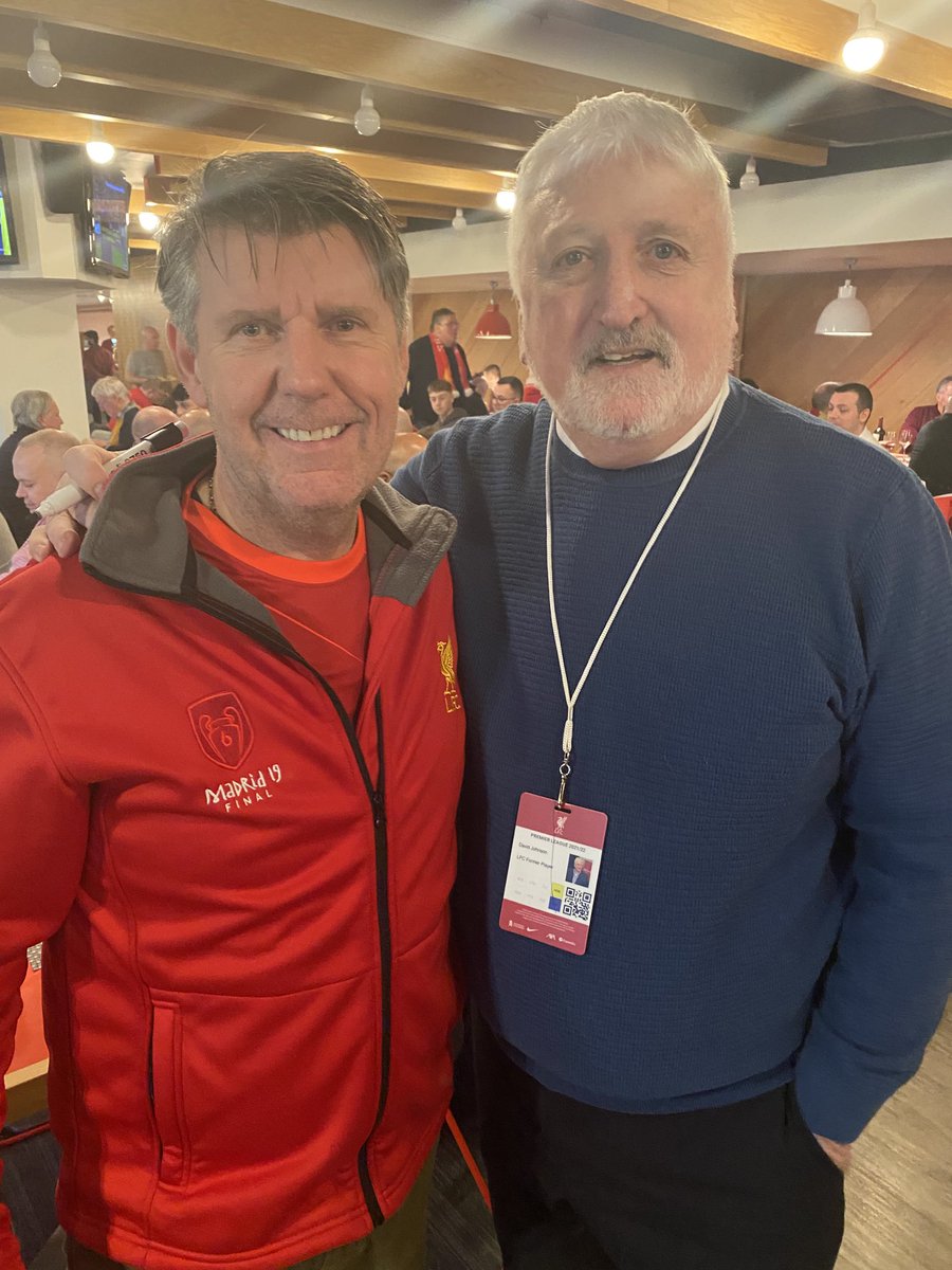 Sad news today in hearing David Johnston has passed away - great Liverpool legend - RIP