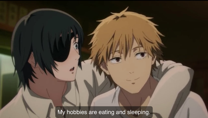 jalanbbarson's tweet image. denji speaking my language