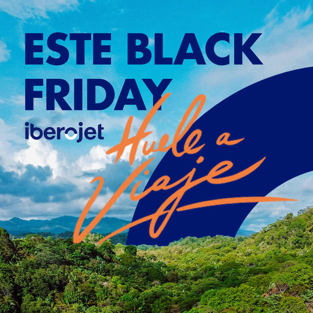 Iberojet (@iberojetair_es) on Twitter photo 2022-11-23 08:16:10 📢¡Ya está aquí el #BlackFriday! Los buenos precios de #Iberojet ya se pueden oler, aprovéchalos reservando ahora desde 200 € por trayecto. ✈️¡Date prisa, tenemos plazas limitadas! bit.ly/3AnJC4n #HueleAViaje #BlackFridayIberojet 📢¡Ya está aquí el #BlackFriday! Los buenos precios de #Iberojet ya se pueden oler, aprovéchalos reservando ahora desde 200 € por trayecto. ✈️¡Date prisa, tenemos plazas limitadas! bit.ly/3AnJC4n #HueleAViaje #BlackFridayIberojet