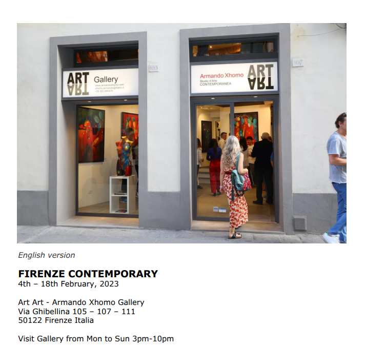 cats015's tweet photo. We are delighted to be part of Firenze Contemporary 2023.
Thanks for giving me the opportunity to participate in Firenze contemporary.
@armandoxhome_gallery
@rossocinabro_gallery
@galleriailleone

#firenze #firenzecontemporary #firenzecontemporaryart
#earthpainting #figurativeart https://t.co/OejYbY4cJq