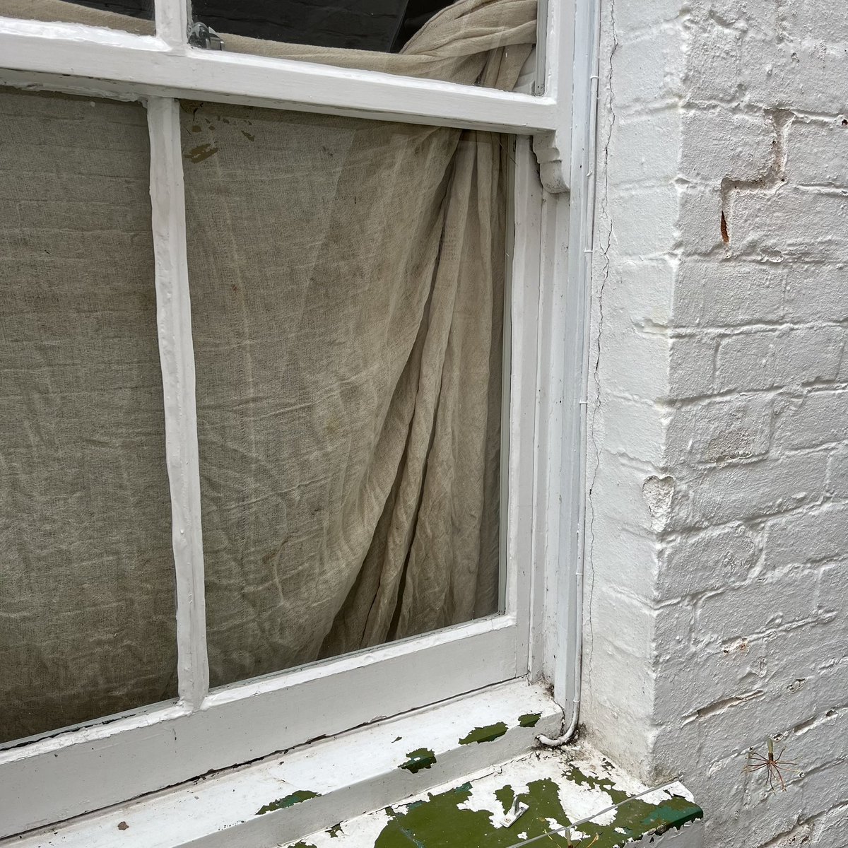 exeterglazing's tweet photo. A pane of glass in this sash window was cracked, we removed the broken pane and cut the new glass to fit on site. A traditional face putty to finish it off and we had another happy customer.
#sashwindow #traditional #glass #glazing #glazier #exeter #exeterglazing #exeterbusiness https://t.co/46AYw0cVI8