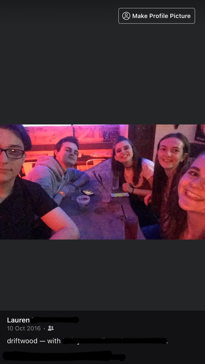 hell0lauren's tweet photo. Cheers to Sean 💜 

Miss you so much buddy but look at all the people you brought together. You’d have hated how I cried last night but at least we had a post-gig drink in driftwood x https://t.co/RMO29CpXIL