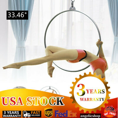 SportartikelDe's tweet photo. 33.46" Lyra Hoop Aerial Equipment Single Tab Yoga Ring Dancing Circus Training https://t.co/hqNk9ZS9YR eBay https://t.co/kOXon7UYF4