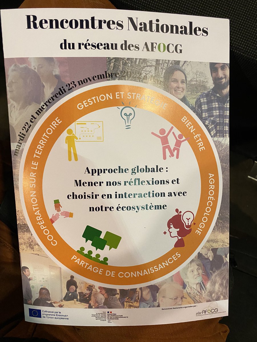 Asso_Trame's tweet photo. Merci à #InterAFOCG pour son invitation à ces Rencontres Nationales @InPACTnational @CUMAFrance @Agri_Gouv @FADEAR_national https://t.co/0TP3nUK3C3