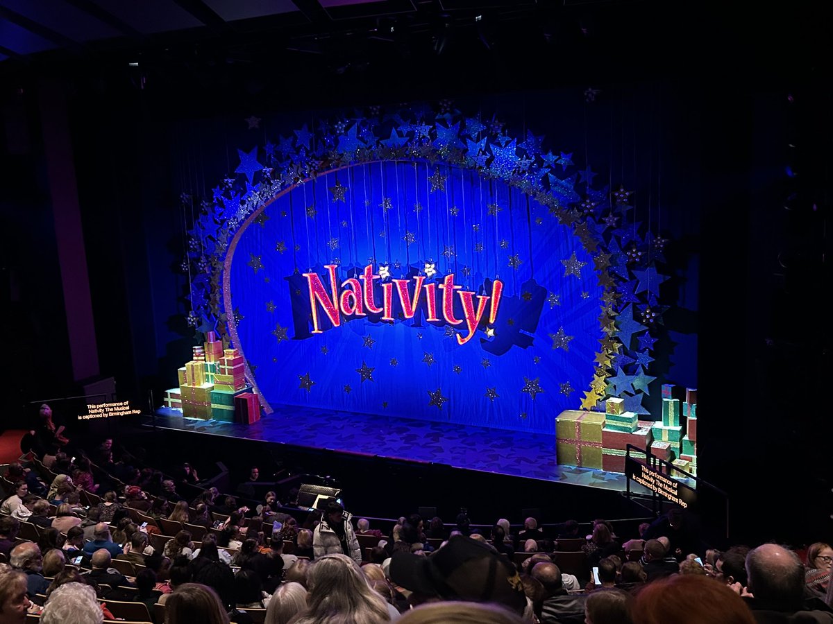 mykgreys's tweet photo. What a fantastic opening night!! You all smashed it!! So proud of you Mischa 🌟🌟Congratulations to all the casts of Nativity the Musical for a spectacular performance❤️❤️ @StBernsPrimary #BirminghamRep #nativitythemusical #childactor #spotlightstageschool https://t.co/Y1pzRfwuH5