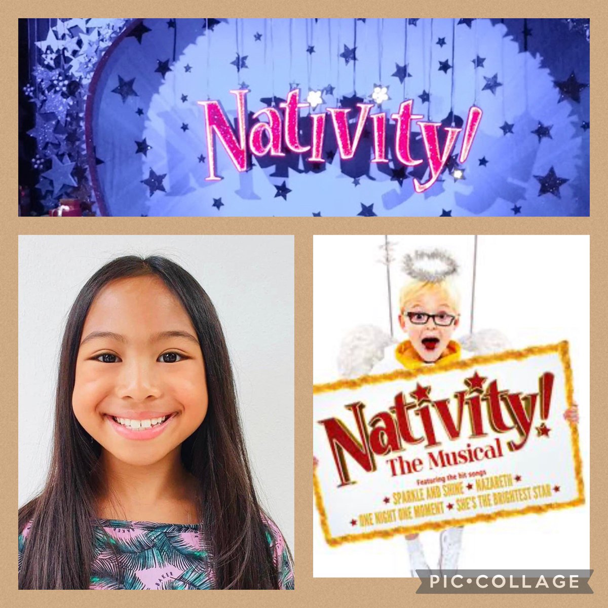 mykgreys's tweet photo. What a fantastic opening night!! You all smashed it!! So proud of you Mischa 🌟🌟Congratulations to all the casts of Nativity the Musical for a spectacular performance❤️❤️ @StBernsPrimary #BirminghamRep #nativitythemusical #childactor #spotlightstageschool https://t.co/Y1pzRfwuH5