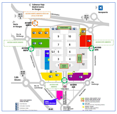 FPtaxiMadrid's tweet photo. Compañeros, os dejamos la agenda de el @IFEMA hasta el 1/12: 
-FERIA EMPLEO PERSONAS CON DISCAPACIDAD. Días 23 al 24 de nov de 10:00 a 19:00hrs.
-RETROMOVIL. Días 25 y 26 de nov de 10:00 a 20:00 horas / Día 27 de nov de 10:00 a 15:00hrs. https://t.co/P1lQ5puewN
