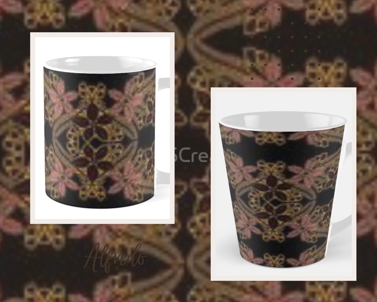 See shop item link in comments 🤎
#mugsmugsmugs
 #pattern #moroccanstyle #classic #giftideas #rmdscreations #redbubble #coffeetime
