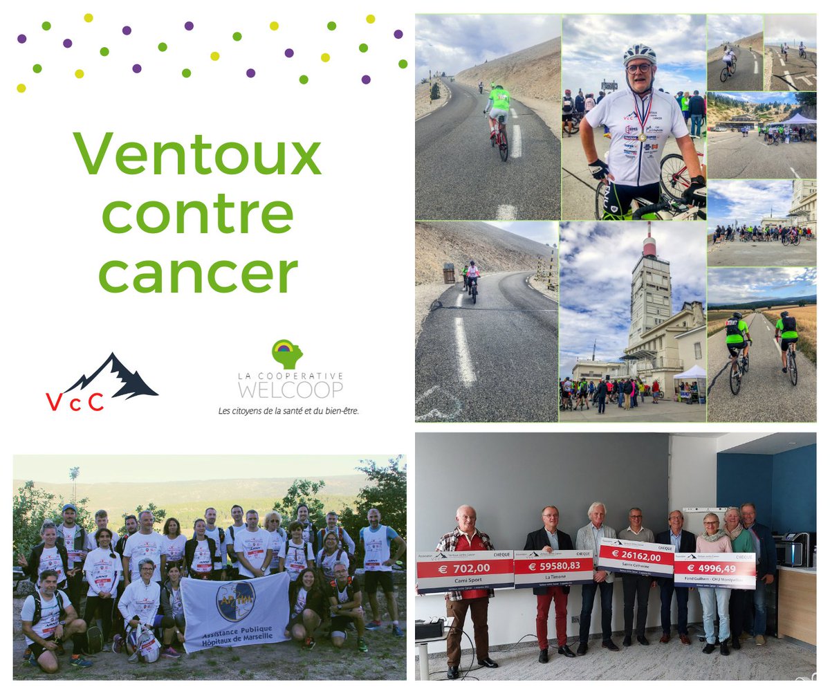 LaCoopWelcoop's tweet photo. ⚕️🏃♂️ Notre filiale #aXigate a soutenu l'#équipe Timone Cancérologie Pédiatrique lors de l'#événement #VentouxContreCancer pour lever des fonds au profit du service d’hémato-oncologie #pédiatrique de l’#Hôpital de La Timone à @marseille. Bravo à tous ! 👏 @aphm_actu https://t.co/JXL3185yxH