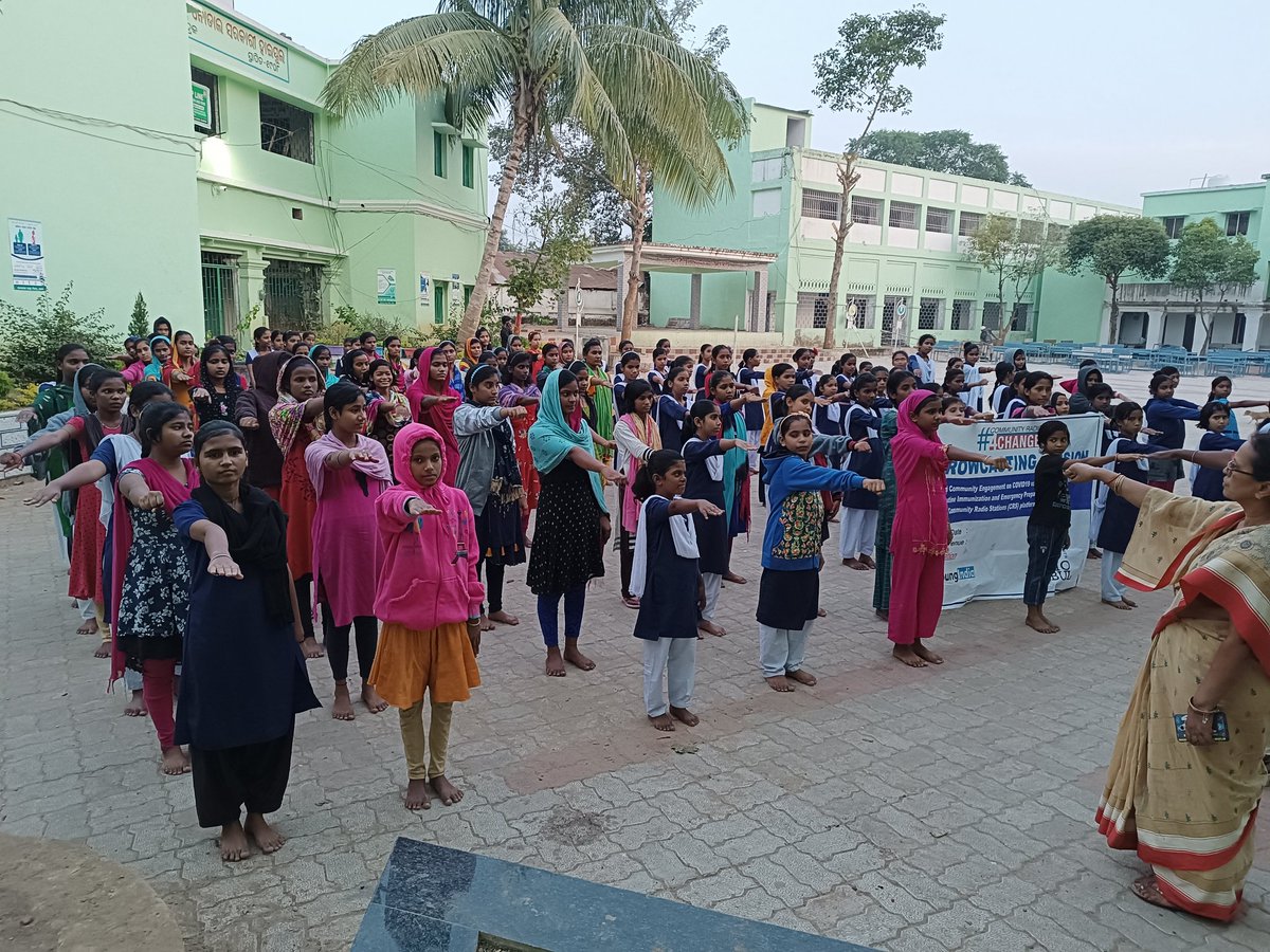 RadioBulbul's tweet photo. Narrowcasting Session
organized by #RadioBulbul At N.C High School Puruna Bazar Bhadrak Adolescent COVID-19 vaccination need in adolescent #communityradio4change #communityradioinbhadrak @YoungIndiaIN @UNICEFIndia @ShahAnsariLive @niyazlive @DM_Bhadrak @manishrathor90 https://t.co/sufoPtIFLj