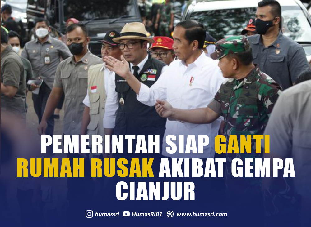 HumassRI's tweet photo. Rumah yang rusak akibat gempa bumi di Cianjur akan mendapatkan bantuan dana dari pemerintah.
Simak berita selengkapnya melalui website https://t.co/CFGgyou4jr atau klik link in bio!
#prayforcianjur #cianjur #gempabumi #earthquake #presidenjokowi #jawabarat #jabar #humassri https://t.co/egiOwyiMwv