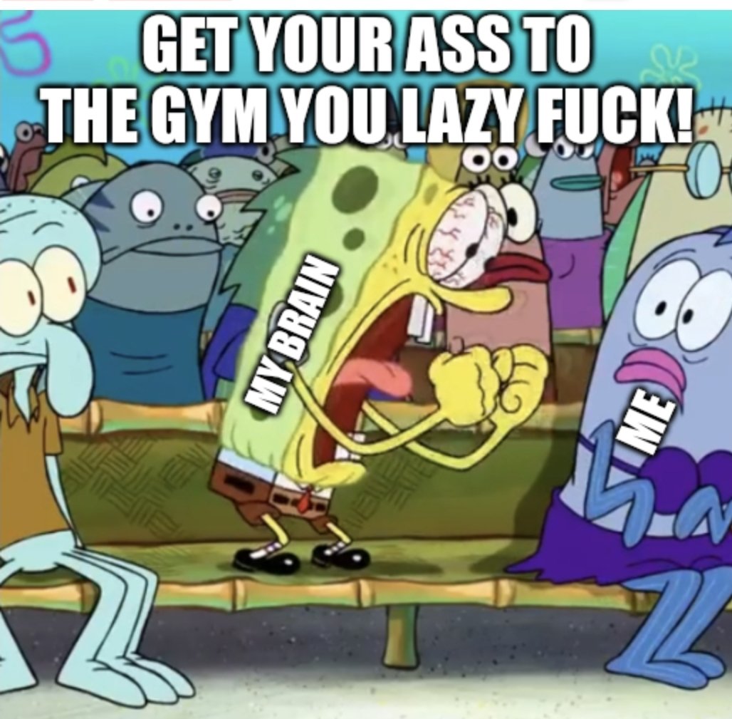 TheAdrokor's tweet photo. When I try and skip the gym for a day.... https://t.co/Mkvmk1udiD