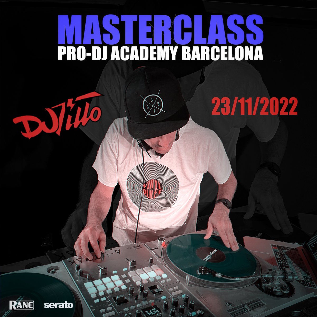 Hoy miércoles 23 estaré en PRO-DJ ACADEMY BARCELONA by Jordi Carreras acercando a los alumnos de la segunda promoción del curso de DJ, el arte del Turntablismo y el vinilo!!

<a href="/profesional_dj/">profesionaldj.es</a> <a href="/JordiCarrerasFM/">Jordi Carreras The Maestro</a> #HugoQuintanilla <a href="/RaneDJ/">RANE</a> <a href="/ZentralMedia/">Zentralmedia</a> #dj #scratch #turntablism