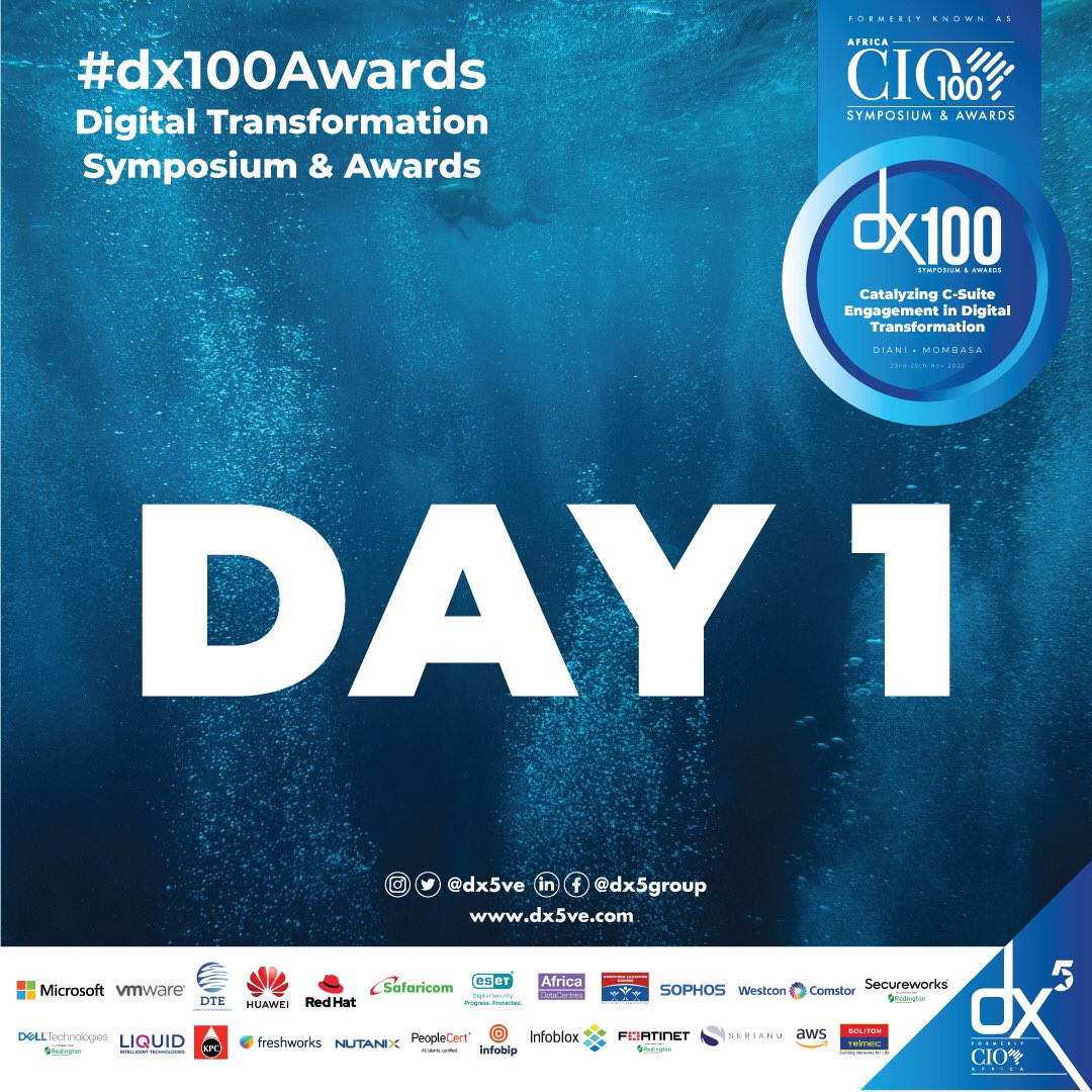 dx5ve's tweet photo. Day 1 of the #dx100Awards has kicked off with golf in the morning leading up to the symposium that will start in the afternoon.
Karibu.
#dxgolftour #cio100
#dx100Symposium
dx100 https://t.co/OEfoDa6Tq0