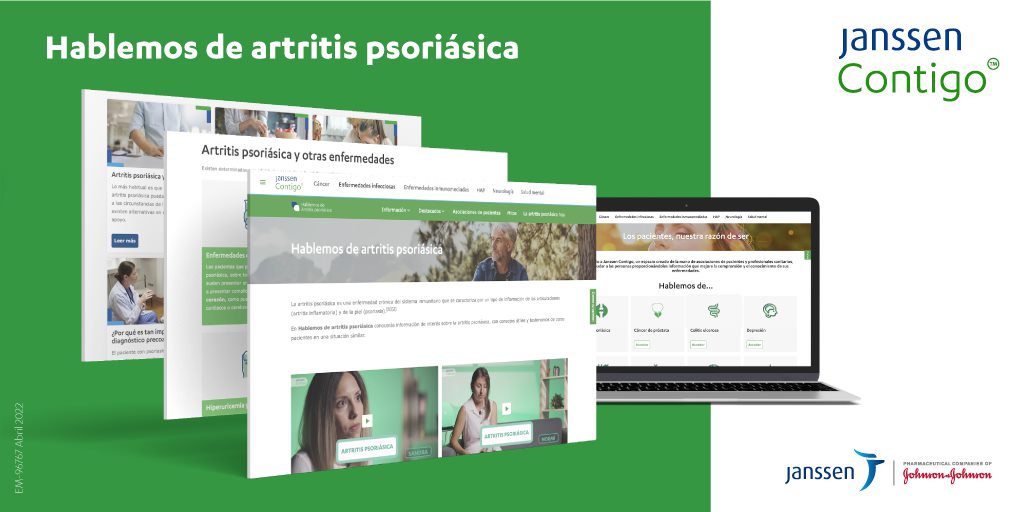 JNJInnovMedES's tweet photo. Si aún crees que la #artritispsoriásica y la artritis reumatoide son lo mismo, no te pierdas este vídeo de la doctora María José Moreno, reumatóloga.

Entra en #JanssenContigo para descubrir más información útil a tu alcance 👉 https://t.co/nEQspjGvyr https://t.co/dgt5ZIcFDH