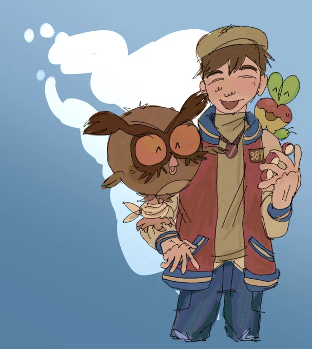 restarted pokemon swsh today ^_^ 