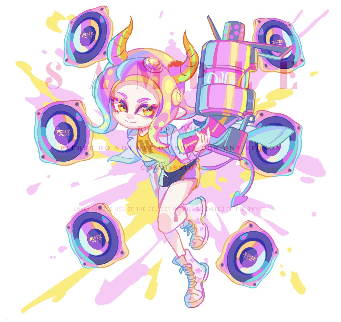 ELECdianzi's tweet photo. #ス��ラトゥーン3 #Splatoon3 
スプラ依頼まとめ3 https://t.co/3jkbOSEF87