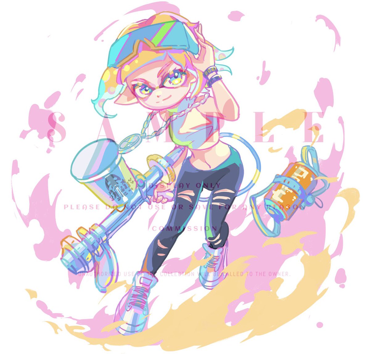 ELECdianzi's tweet photo. #ス��ラトゥーン3 #Splatoon3 
スプラ依頼まとめ3 https://t.co/3jkbOSEF87