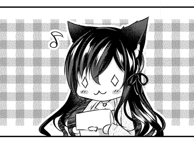 お姉さんにゃんこでも好きなものは変わらない🐟🍞 
