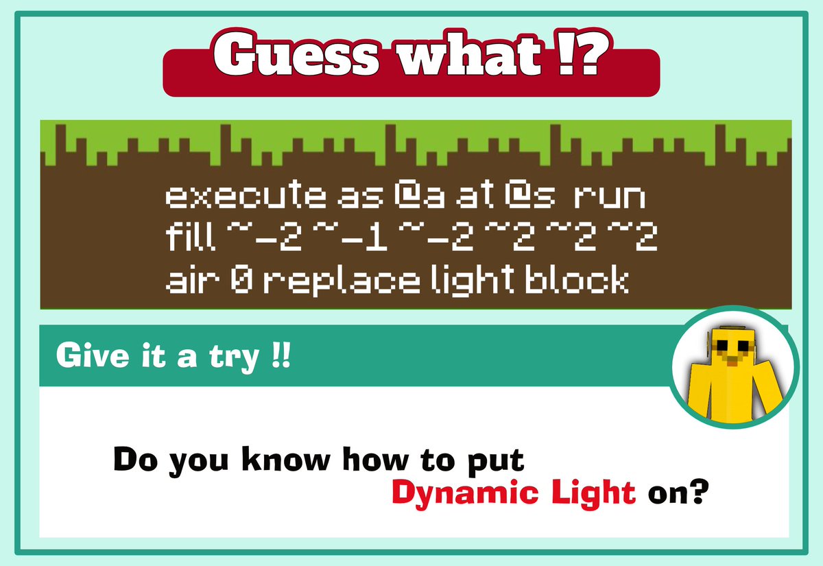 Minymoeeee's tweet image. Hey Command Nardy,Look📸FTW,check it out blo👇
youtu.be/yXlpGWOfP6U

#minecraft #minecraftcommands #MCPE #BedrockEdtition