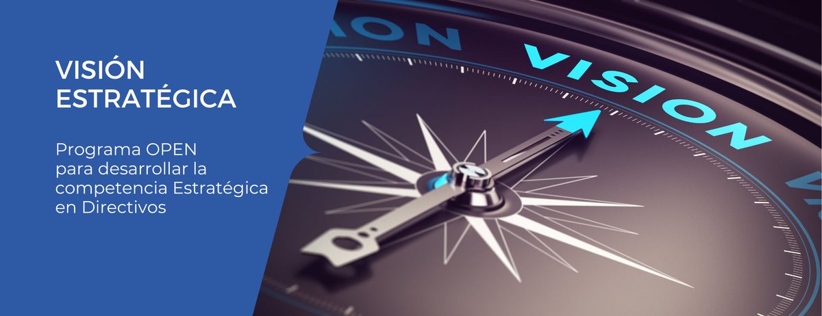 transFormaPart's tweet photo. OPEN #VisiónEstratégica: un programa abierto a #directivos intersados en desarrollar la competencia estratégica para anticiparse a los cambios que impactarán en su negocio y convertirlos en ventajas competitivas. ¿Eres uno de ellos? 14 dic 16:00h.
https://t.co/3rUcudTT0n https://t.co/cBqxTyOsXA