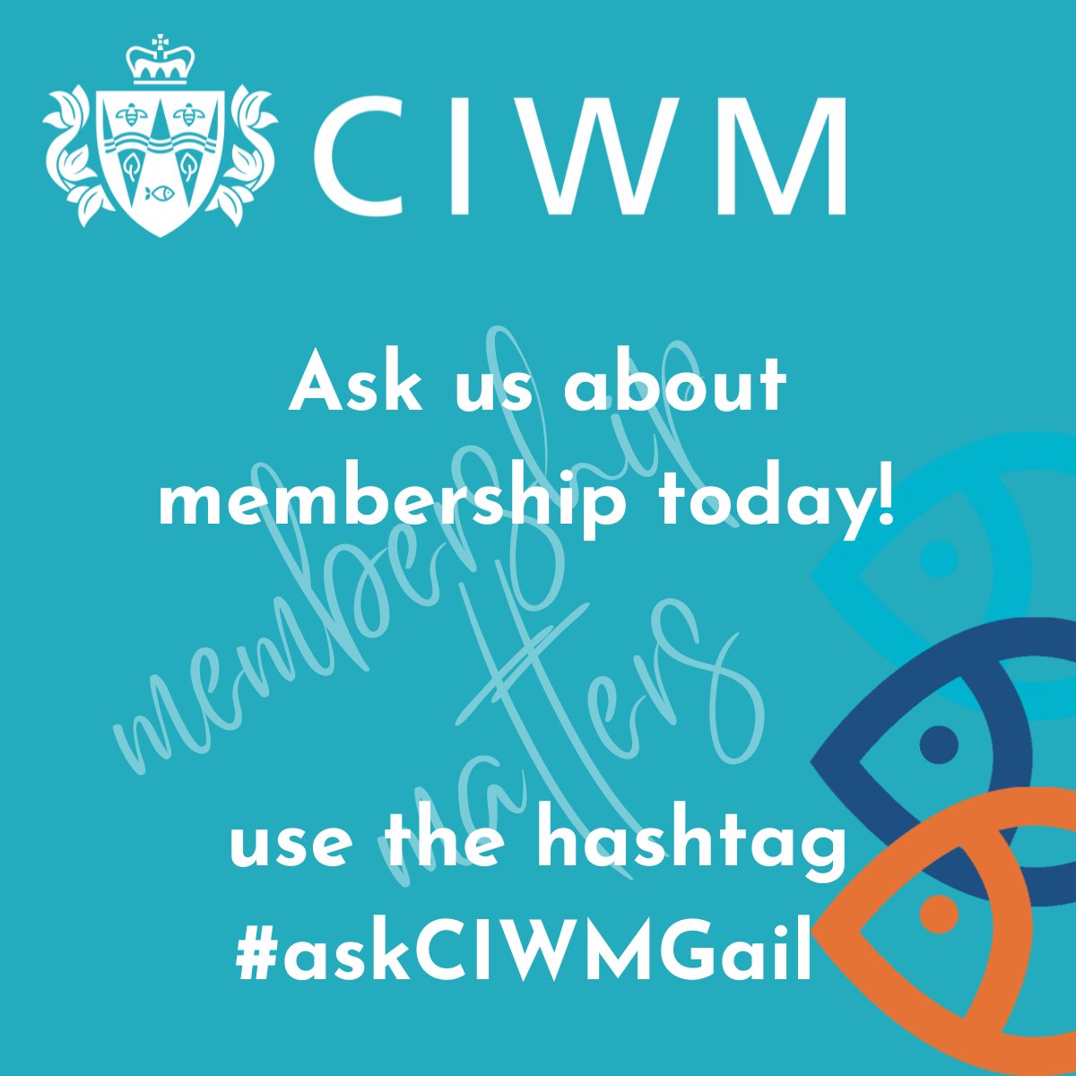 Gail will be taking over our twitter ALL DAY, showing you what you'll gain by joining CIWM today. Benefits to help grow your network &amp; advance your career. Join us &amp; over 5500 Waste, Resource &amp; Sustainability experts! Questions? #askCIWMGail - stay tuned… bit.ly/3VikPGR