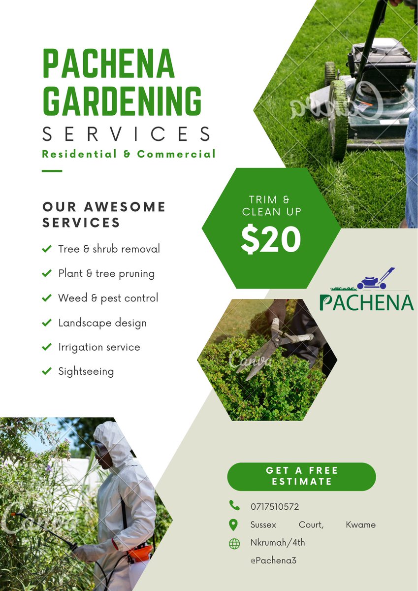 Pachena3's tweet photo. Garden services at your doorstep 🙏 https://t.co/LJuEH5N0l1
