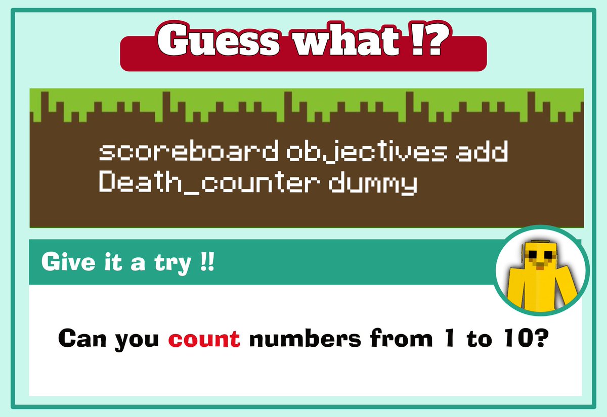 Minymoeeee's tweet image. Hey MinyMoers,This commands are fabulous‼️
Check it out right NOW👇
youtu.be/KMVrzuTsdh8

#minecraft #minecraftcommands #MCPE #BedrockEdtition