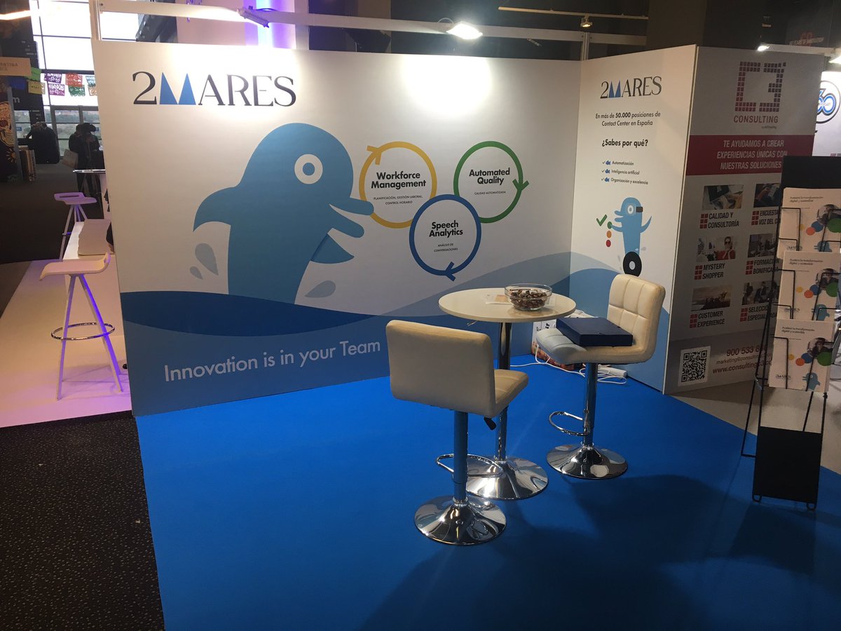 2mares's tweet photo. Listos en #exporc22 para empezar. Os espwramos en el stand47!! https://t.co/vH7WE3N6oX