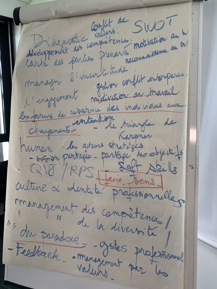 F_Saunier's tweet photo. 1ère séance de world café, mobilisation de l’intelligence collective du groupe 3 , recherche d’un projet commun manager de l’apprenance et de la collaboration volet 3 PAM @Ih2ef @HSidri mentor du groupe https://t.co/lDQeRydo8s