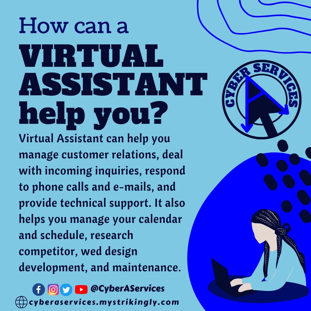 CyberAServices's tweet photo. π
π
π
¨π
π
€ π
π
π
π
¦ π
₯π
π
‘π
£π
€π
π
π
π
’π
’π
π
’π
£π
π
π
£π
’? π€
#CyberAServices #CyberA #CyberABusinessSolutions #BusinessSolutions #DetailedIdeasPrecisedOutcome #hireavirtualassistant
#creativevirtualassistant #VirtualAssistantServices #VirtualAssistant #VirtualAssistantPH https://t.co/wSbzn43rme