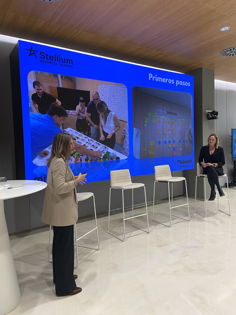 Stellium Business School (@stelliumbs) on Twitter photo ⭐️M. Eugenia García Martín, Digital Business Manager de @micuna_com .
“Kanban nos ayudó a organizar y visualizar, pero sobretodo a comprometernos como equipo. Y el equipo hace que todo funcione”
Con la colaboración de <a href="/VLCTechCity/">VLC Tech City</a> <a href="/valenciactiva_/">València Activa</a> <a href="/AjuntamentVLC/">Ajuntament València</a> <a href="/BancoSabadell/">Banco Sabadell</a> ⭐️M. Eugenia García Martín, Digital Business Manager de @micuna_com .
“Kanban nos ayudó a organizar y visualizar, pero sobretodo a comprometernos como equipo. Y el equipo hace que todo funcione”
Con la colaboración de <a href="/VLCTechCity/">VLC Tech City</a> <a href="/valenciactiva_/">València Activa</a> <a href="/AjuntamentVLC/">Ajuntament València</a> <a href="/BancoSabadell/">Banco Sabadell</a>