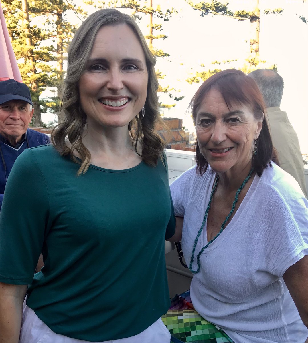 AnneMNicholson's tweet photo. Meet Joeline Hackman, quite likely to be the Independent Member for Manly in NSW Parliament #Joeline4Manly https://t.co/OIdxrhGM6V