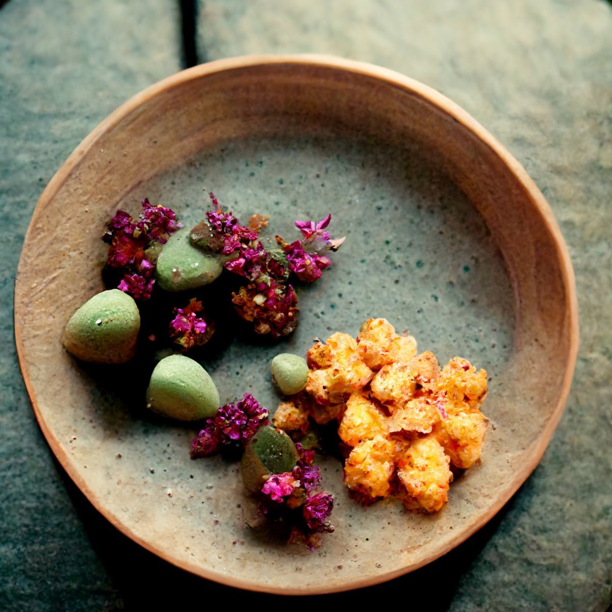 CasperL2daT's tweet photo. Hello world. Mød mit barselsprojekt ‘Artificial Gastronomy’. En samling af æstetiske serveringer skabt med AI. 

Se det på:  
https://t.co/Sf2kQ92hVo

#NFT #Midjourney https://t.co/7VGTyx5t84