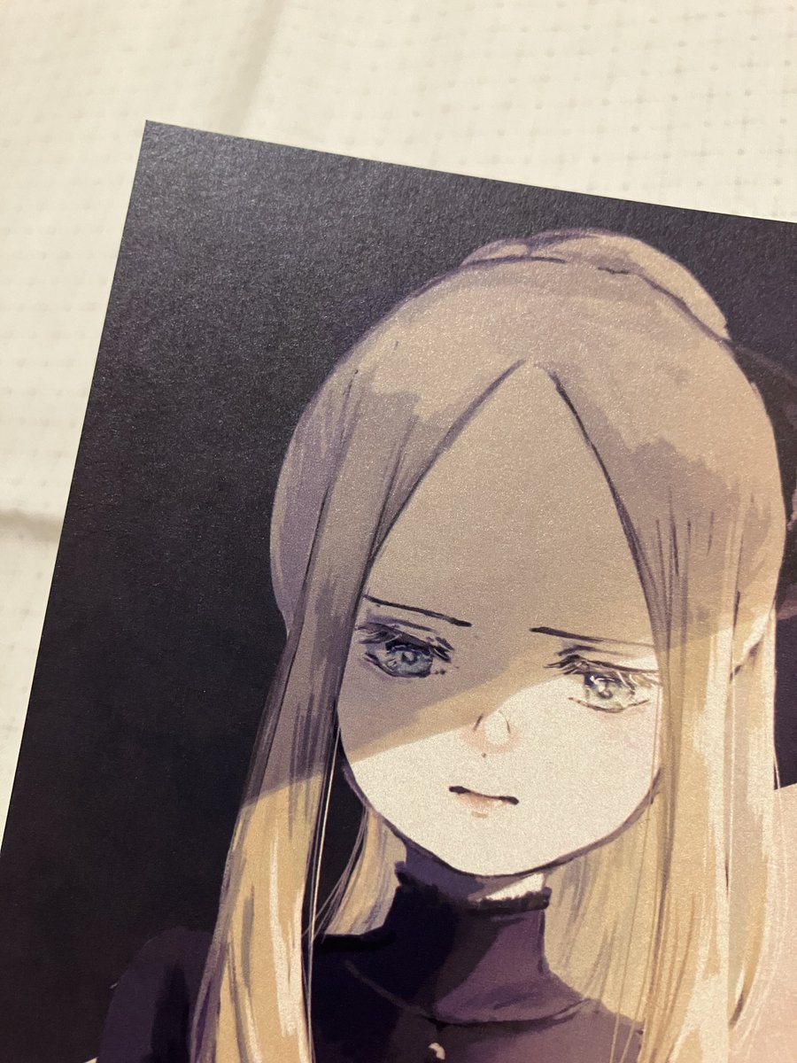 「COMITIA142に持っていくポストカードが届きました!キラキラの紙がかわいい」|みこと咲-Mikoto Emi-♦︎COMITIA144 つ48b♦︎多忙のイラスト
