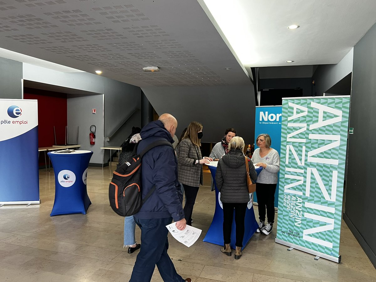 david_megh's tweet photo. #RéussirSansAttendre Jour 3️⃣
C’est jour de Forum IAE à la salle des fêtes de la @villeanzin, #AvecPoleEmploi et @departement59 🤝
1️⃣8️⃣ SIAE présentes,
2️⃣0️⃣0️⃣ demandeurs d’emploi éligibles et préparés par prescripteurs👍
#TousMobilisés
#OnEstLaPourVous 
👏 et 🙏 @villeanzin ! https://t.co/J56SpOMaCQ