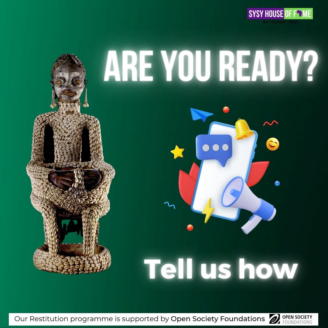 ngonnso's tweet photo. Are you ready to be reunited with Ngonnso?
Tell us how you are individually getting yourself and the people around you ready for her glorious return.
#ReturnNsoRoyalObjects https://t.co/JrFsWsrBGY