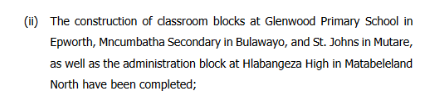 These are School Development Committee announcements,   Chairpersons should be happy to present not #postcabinetbriefing