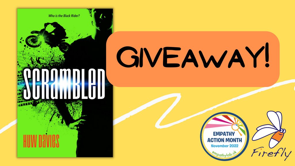 ⭐️GIVEAWAY⭐️
We’re giving away a book a day this week as part of #EmpathyActionMonth 
📚Today our #giveaway is Scrambled by <a href="/huw7777/">Huw Davies</a>
📚Follow and RT by 10am on Mon 28th Nov for a chance to win! UK only
Good luck!
#BookGiveaway #EmpathyBuilder <a href="/EmpathyLabUK/">EmpathyLabUK</a>