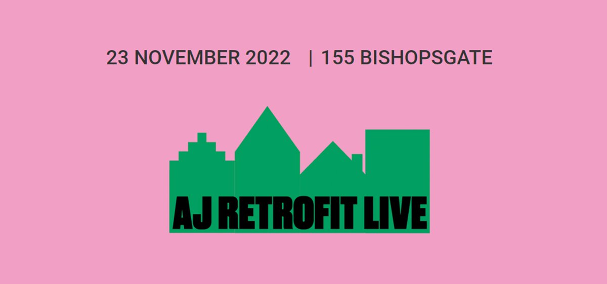 GraphisoftUK's tweet image. It&apos;s @ArchitectsJrnal&apos;s &quot;AJ Retrofit Live&quot; today. We&apos;re taking part in the Lightning Round at 12:40 on Stage Two, where we will share some #RetrofitFirst design tips - come and see us #architecture #sustainability